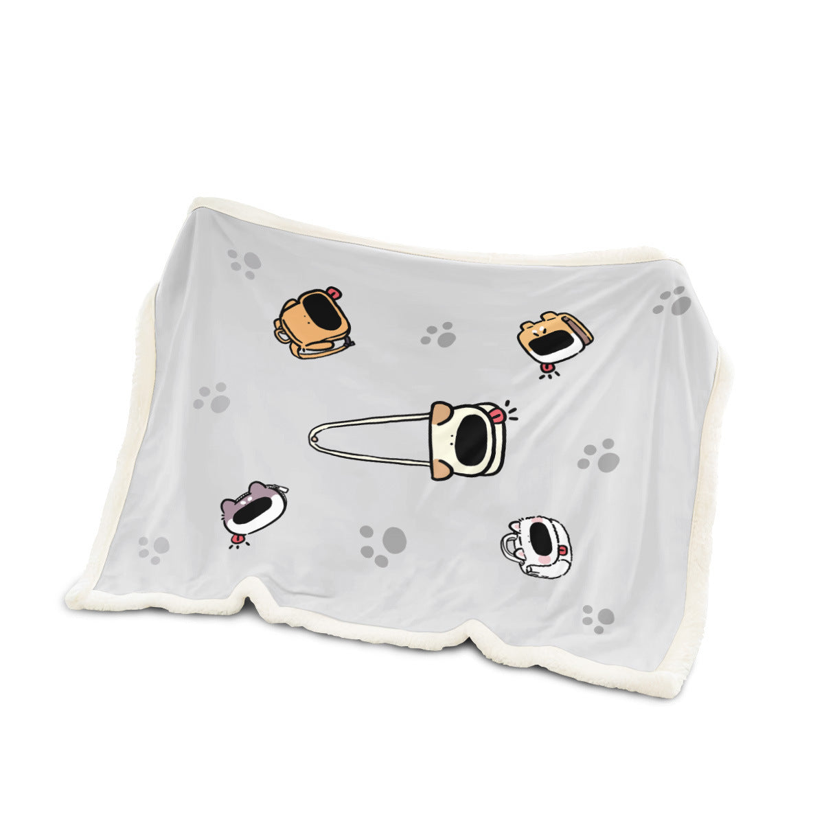 Unisex Decorative Fleece Blanket