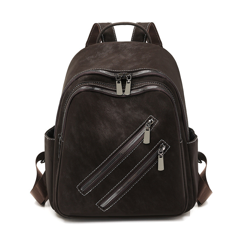 Versatile Multi-Pocket Zippered Backpack Acalora