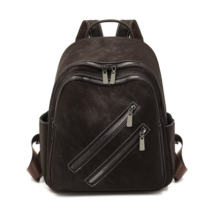 Versatile Multi-Pocket Zippered Backpack Acalora