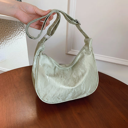 Contemporary Soft Leather Shoulder Bag Acalora