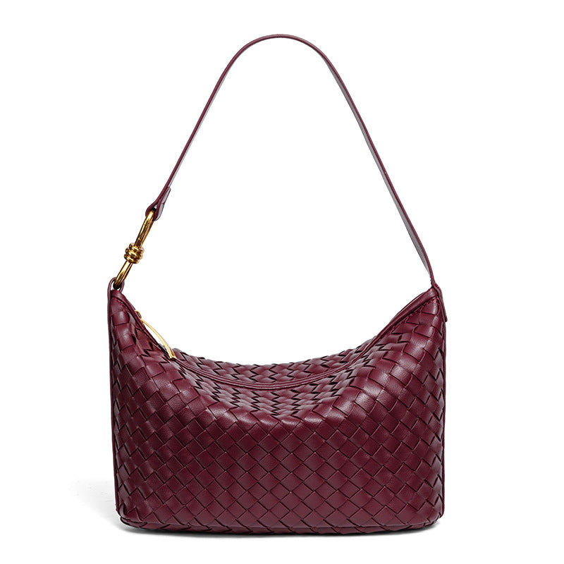 Textured Braided Handbag Acalora