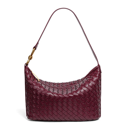 Textured Braided Handbag Acalora