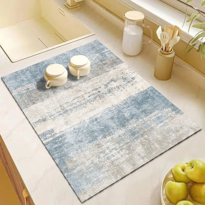Abstract Geometric Kitchen Mat Acalora