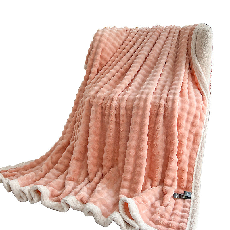Unisex Cozy Plush Throw Blanket