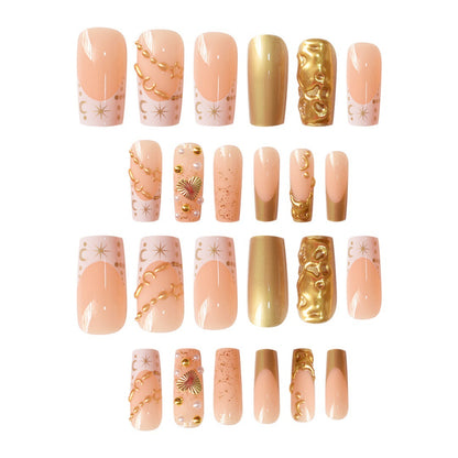 Premium Decorative Press-On Nail Art Acalora