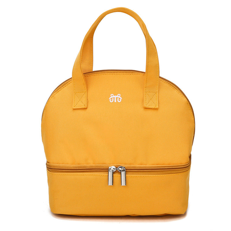 Women's insulated cooler bag with practical double zip design Bowlift