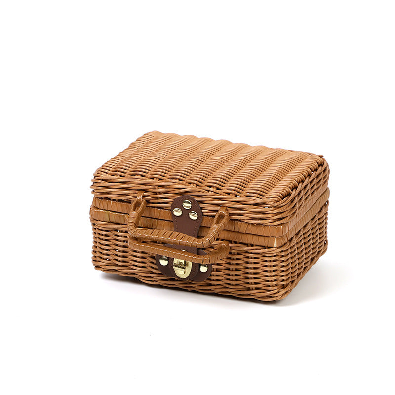 Decorative Woven Keepsake Box Acalora