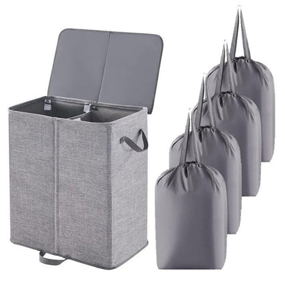 Laundry container with separating compartments Acalora