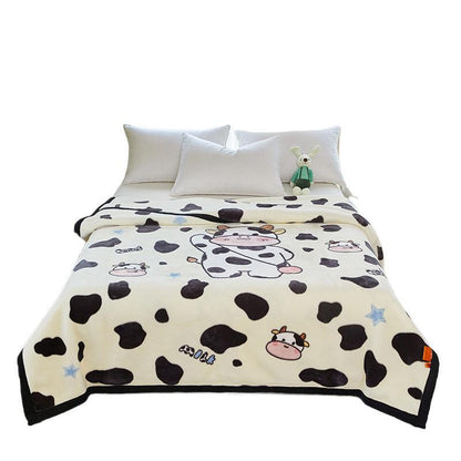 Decorative Fleece Throw Blanket