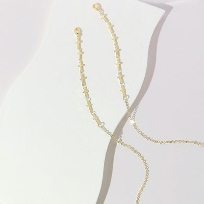 Elegant Chain Link Necklace Acalora