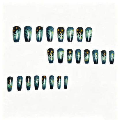 Halloween-Themed Nail Art Set Acalora