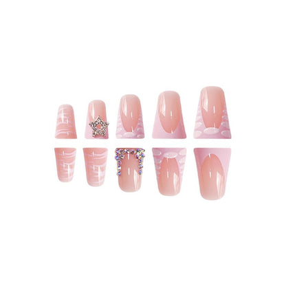 Decorative Studded Nail Art Extensions Acalora