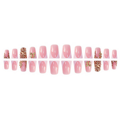 Decorative Crystal-Embellished Nail Art Acalora
