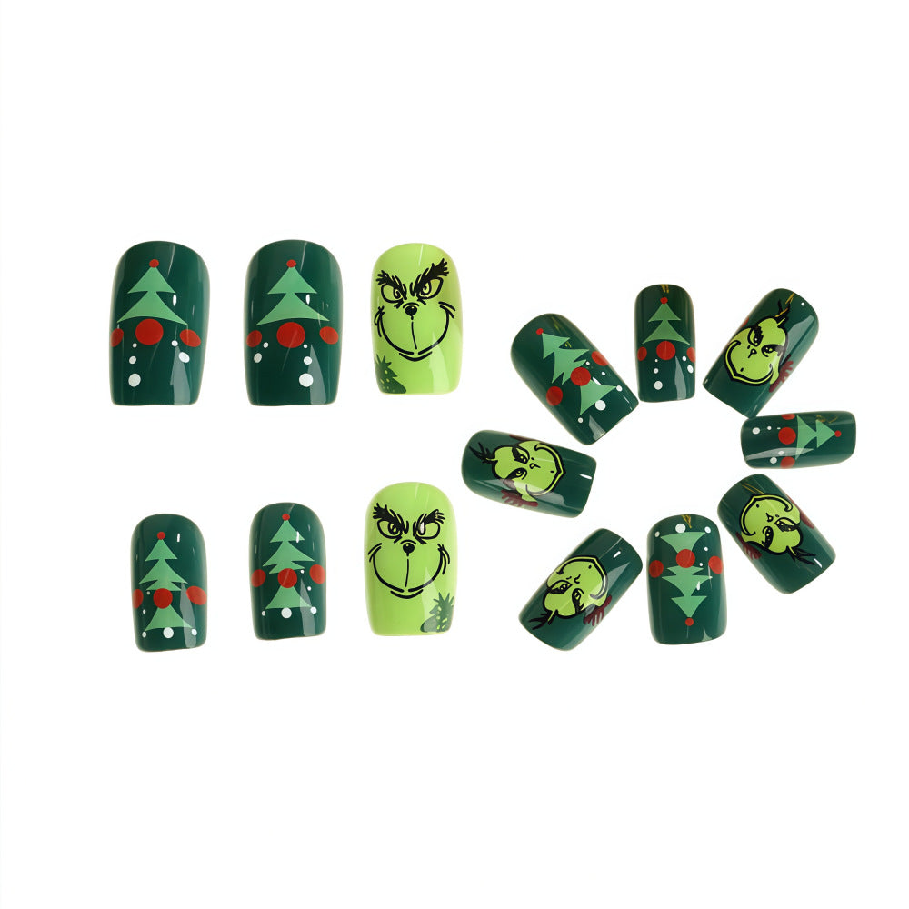 Christmas Nail Tips Acalora