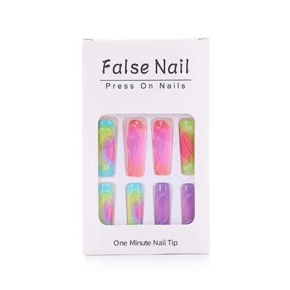 Trendy Colored Artificial Nails Acalora