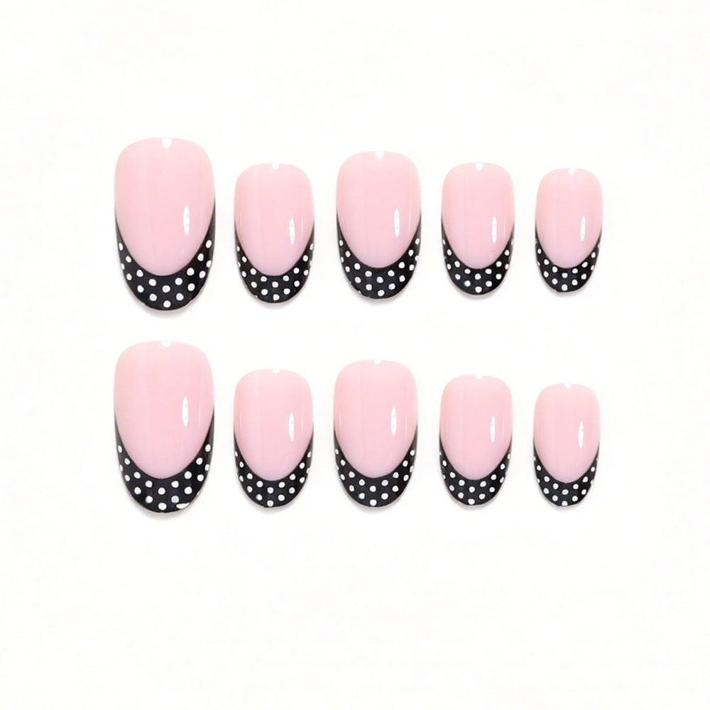 Designer French Tip Nail Art Acalora