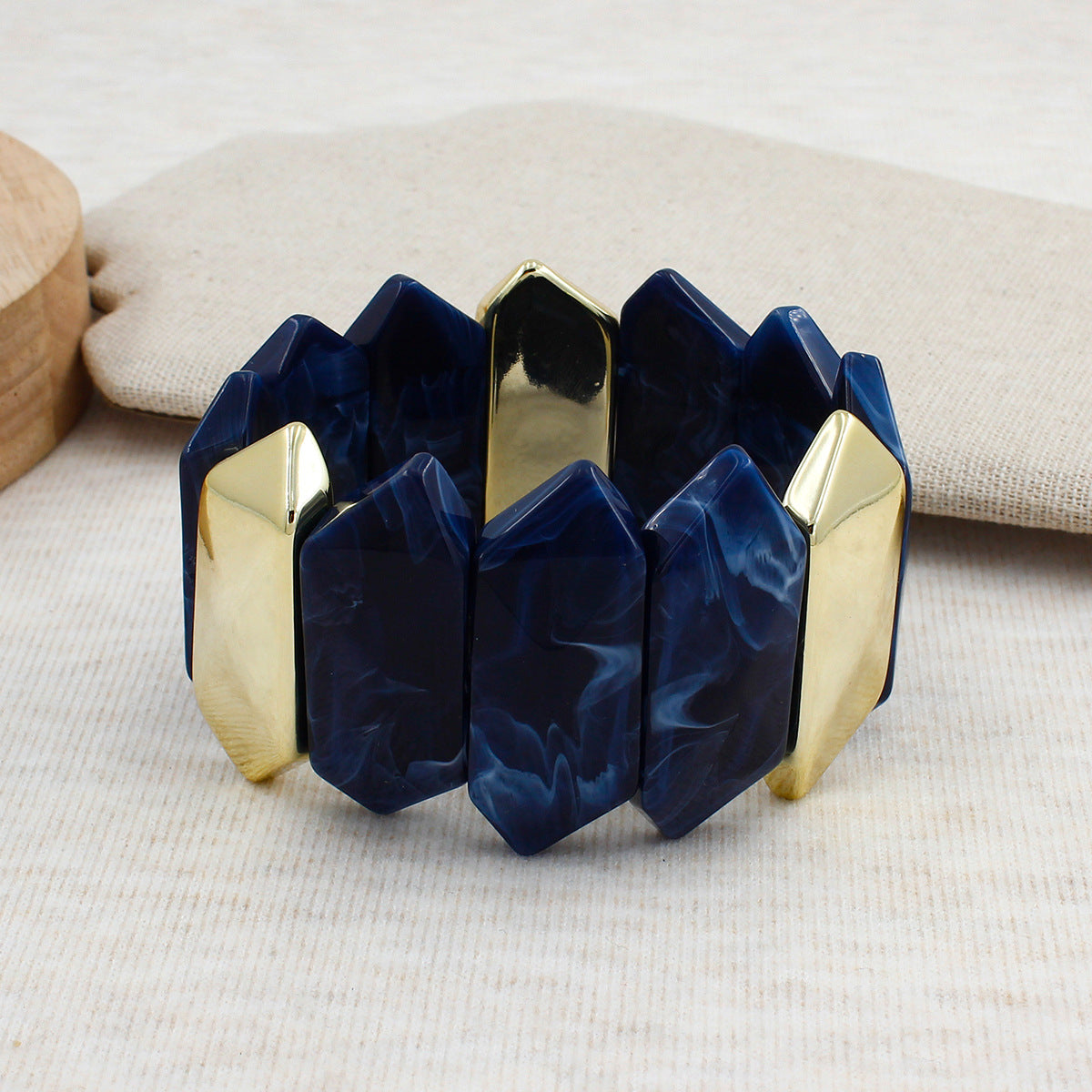 Geometric Resin Bracelet Acalora
