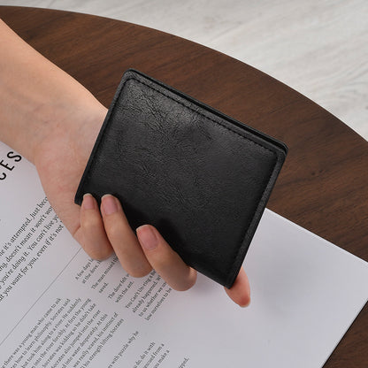 Compact Leather Card Holder Acalora