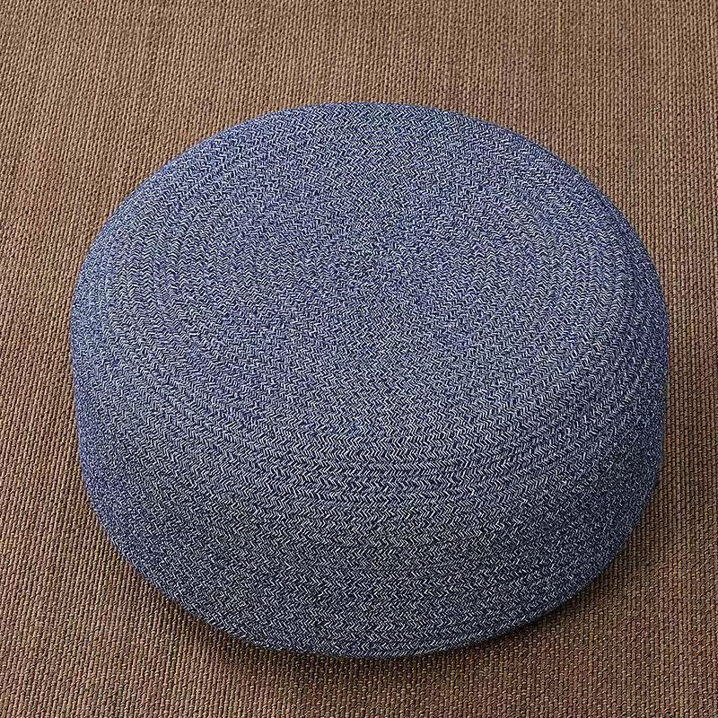Handcrafted seat pouf Acalora