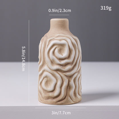 Abstract Ceramic Art Vase