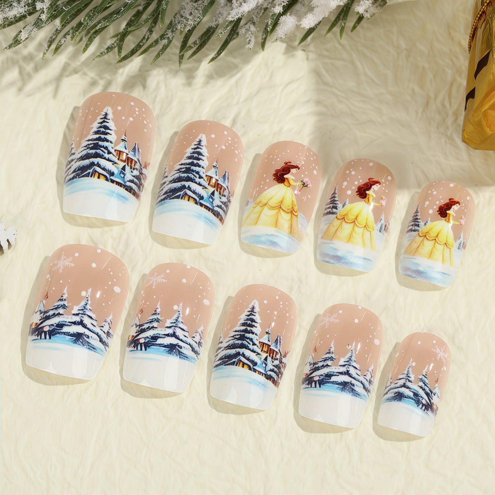 Winter Nail Art Acalora