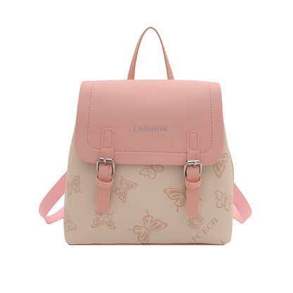 Stylish Butterfly Pattern Mini Backpack Acalora