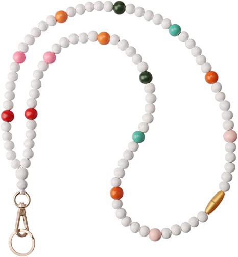 Colorful Wooden Beaded Eyewear Chain Acalora