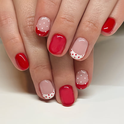 Creative French Tip Nail Art Set Acalora