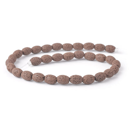 Lava Stone Bead Necklace Acalora
