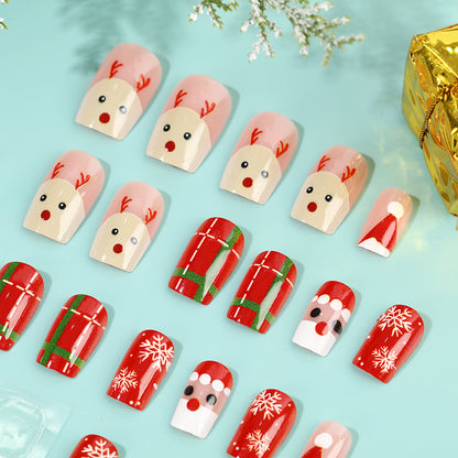 Christmas Art Nails Acalora