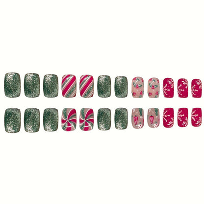 Festive Themed Nail Art Set Acalora