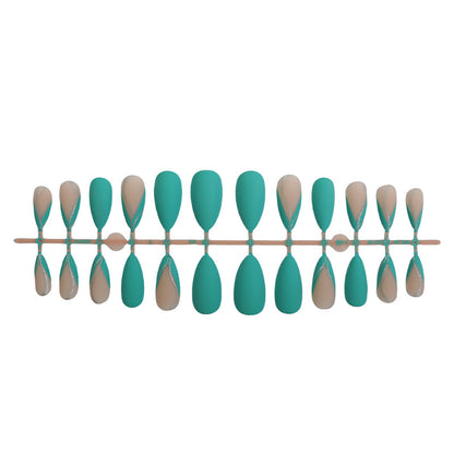 Glossy Stiletto Press-On Nail Art Set Acalora