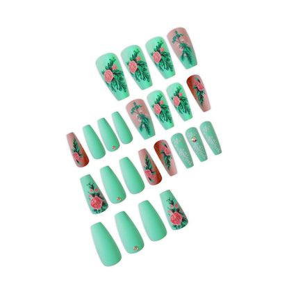 Artistic Floral Design Press-On Nails Acalora 1788434359