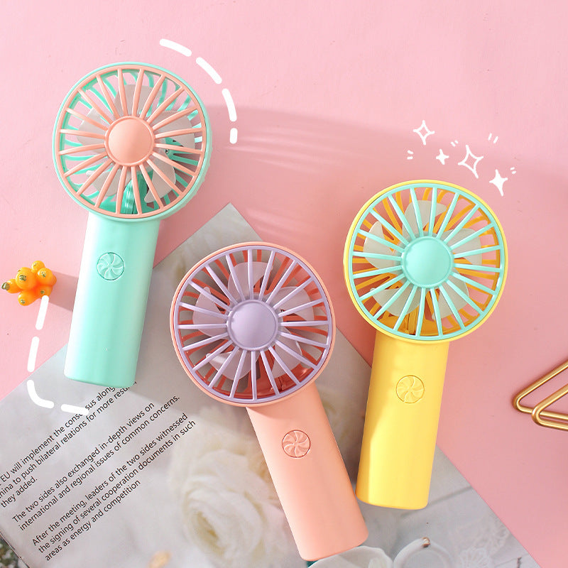 Women's Portable Cool Fan with ergonomic handle Karnz
