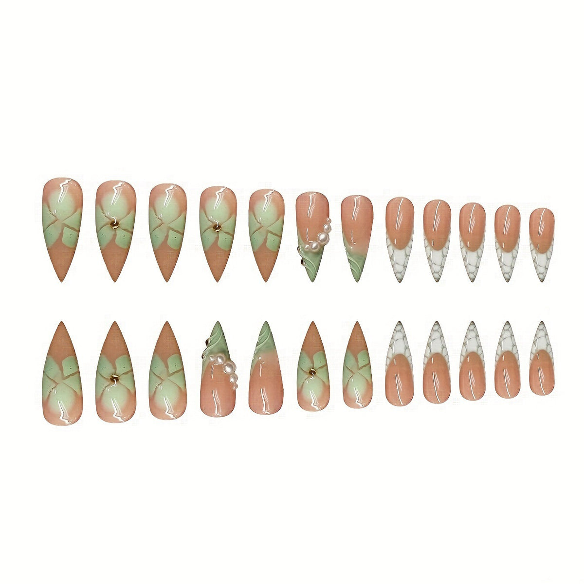 Elegant Stiletto Nail Design Acalora