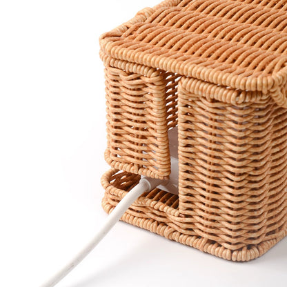 Storage Box Made of Woven Rattan Acalora