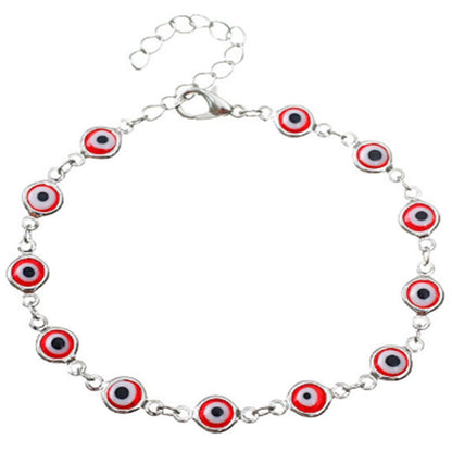 Decorative Evil Eye Charm Bracelet Acalora