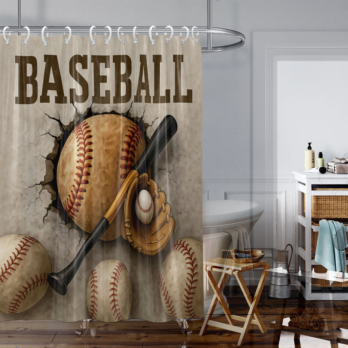 Artistic Shower Curtain