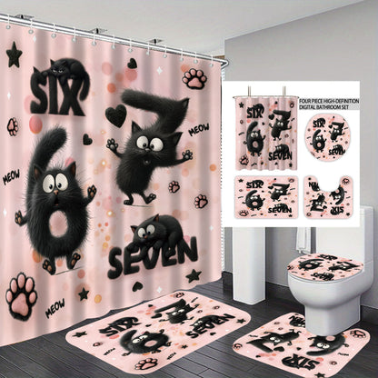 Colorful Dessert-Themed Bathroom Set