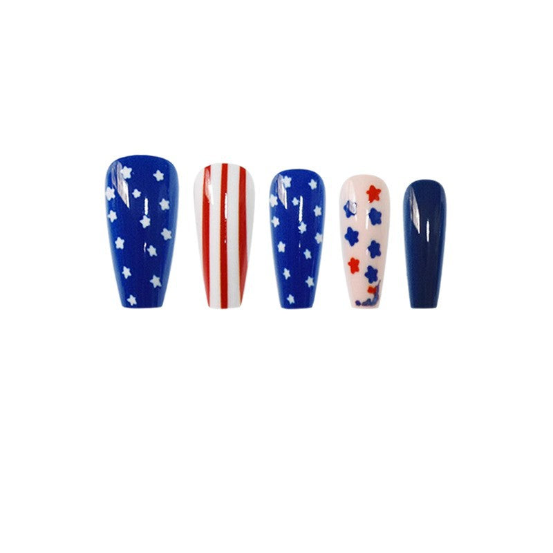 Patriotic Nail Art Set Acalora