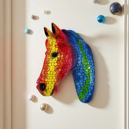 Decorative Horse Head Sculpture Acalora