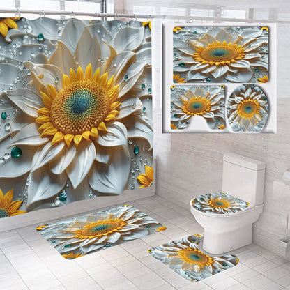 Floral Bathroom Set