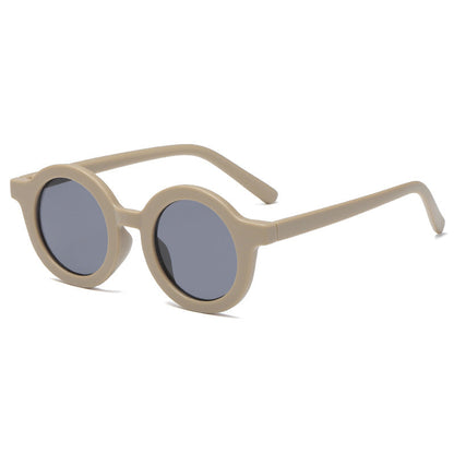 Women's round sunglasses with robust design and UV protection Bowlift
