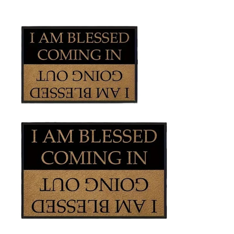 Welcome Warning Doormat