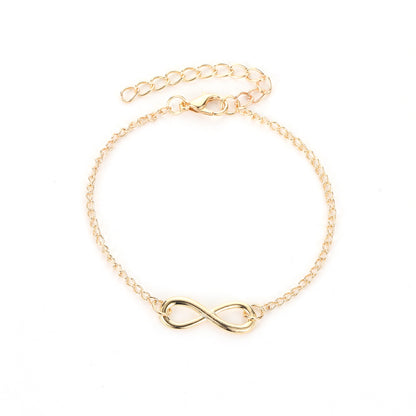 Infinity Symbol Chain Bracelet Acalora