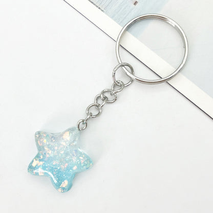 Star-Shaped Acrylic Keychain Acalora