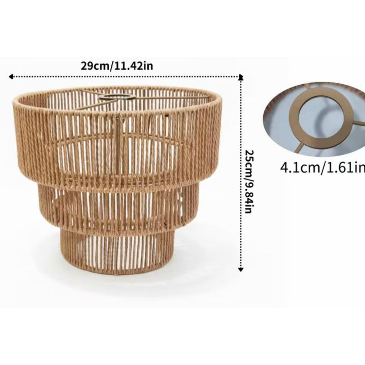 Decorative lampshade with modern design Acalora