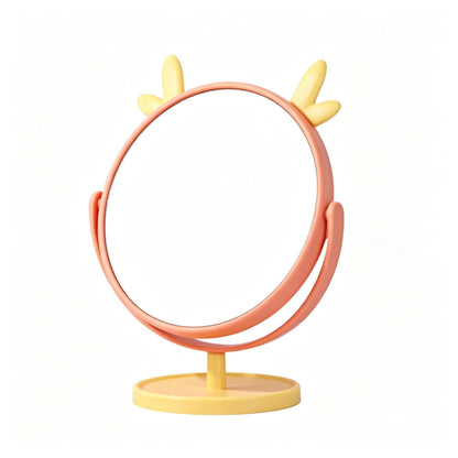 Cute Bunny-Themed Tabletop Mirror