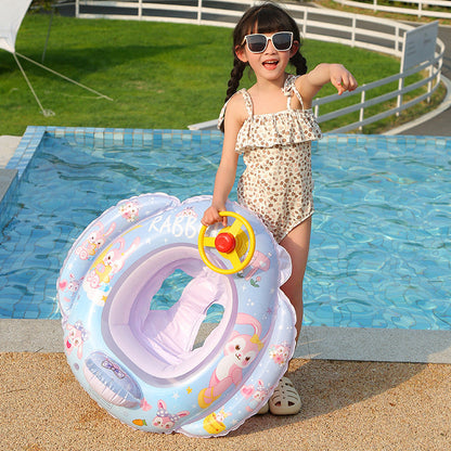 Women's Inflatable Swim Ring with Safety Control Brehn