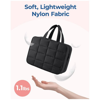 Women's cosmetic bag with organizer compartments Karnz